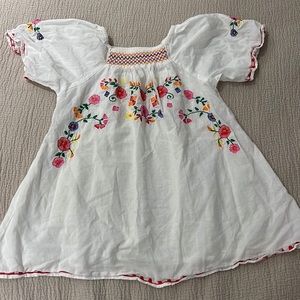 embroidered dress